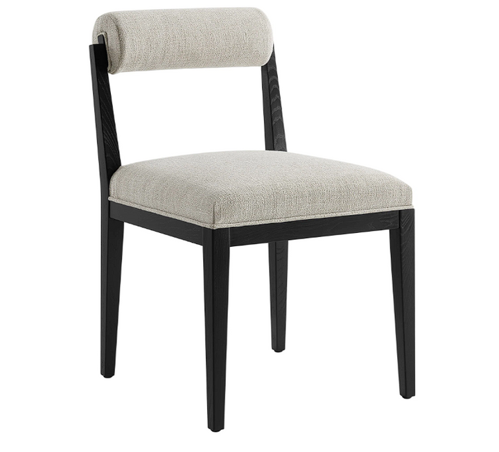 Bek Fabric Dining Chair - Charcoal Black (Copy) Denmark Home