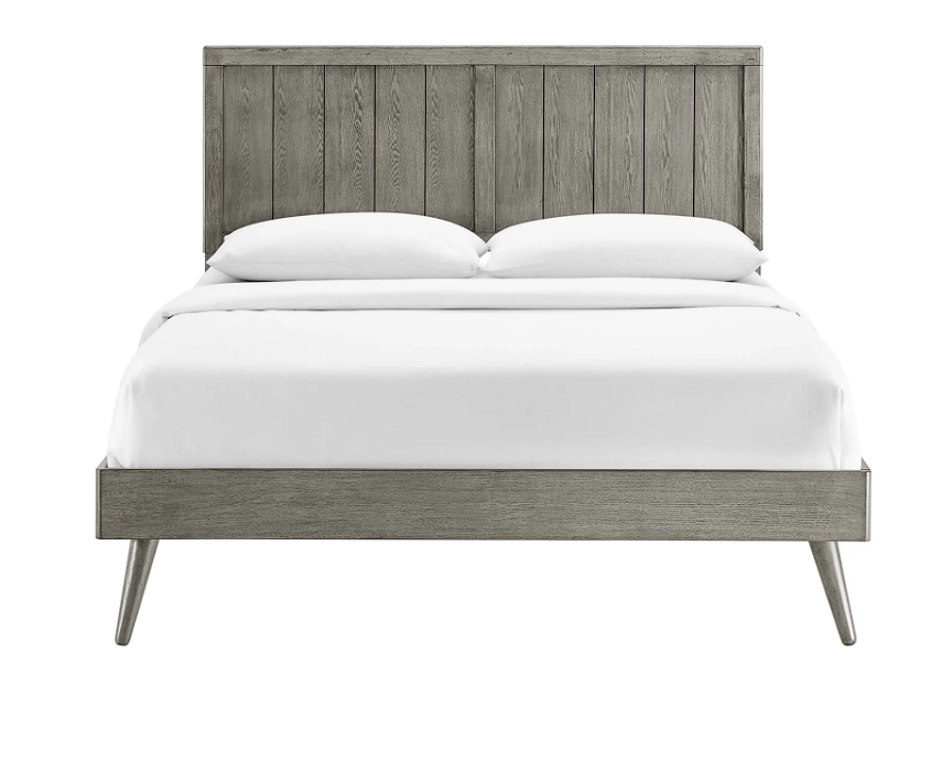 Hale king Platform Bed - Walnut (Copy) Denmark Home