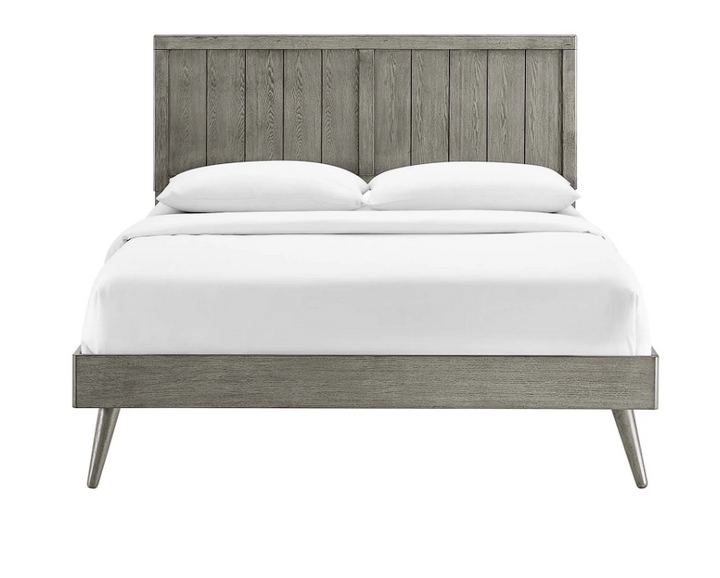 Hale king Platform Bed - Walnut (Copy) Denmark Home