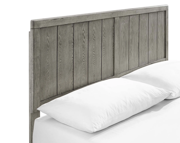 Hale Twin Platform Bed - Gray Denmark Home