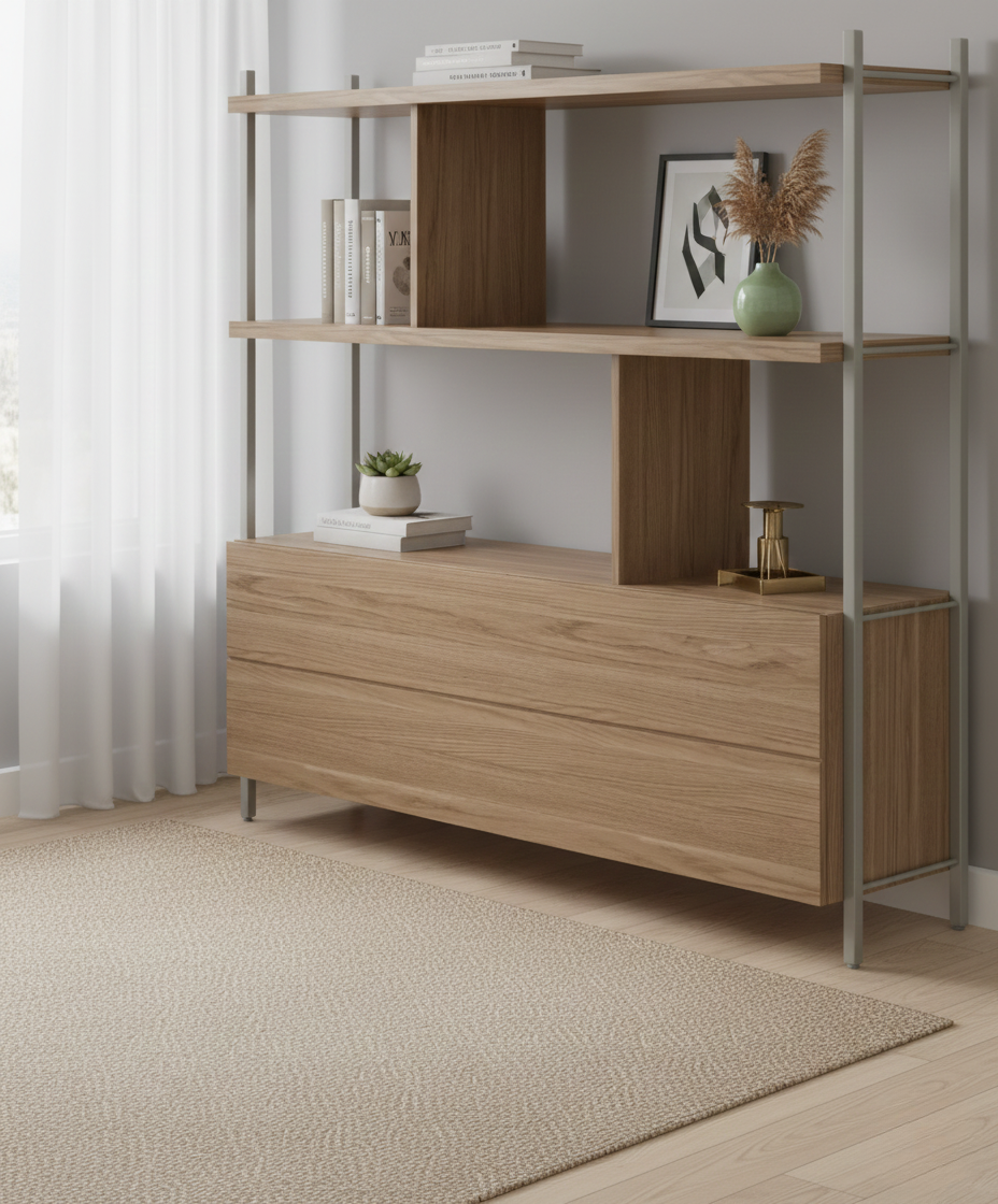 Calgary Storage Unit with Drawer