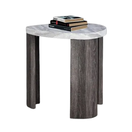 Linea Triangle Side Table Denmark Home