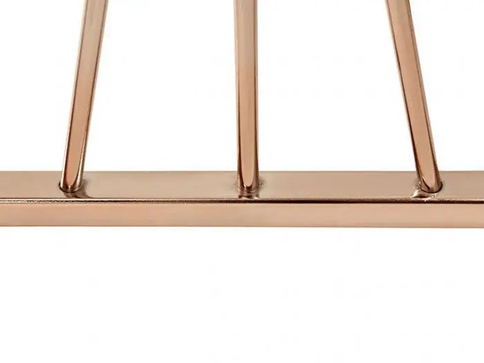 Skar Sofa Table – Gold with 8mm Tempered Glass Top Denmark Home