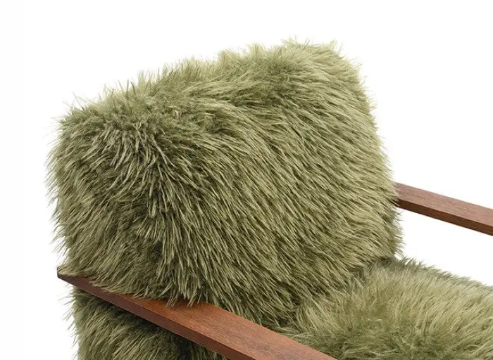 Ezra Accent Chair – Green Fabric Denmark Home