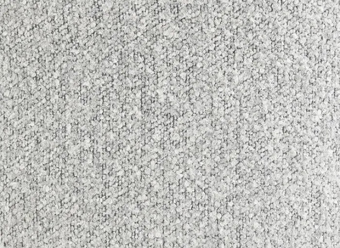Elara Accent Chair – Gray Boucle with Sculptural Wood Feet Denmark Home