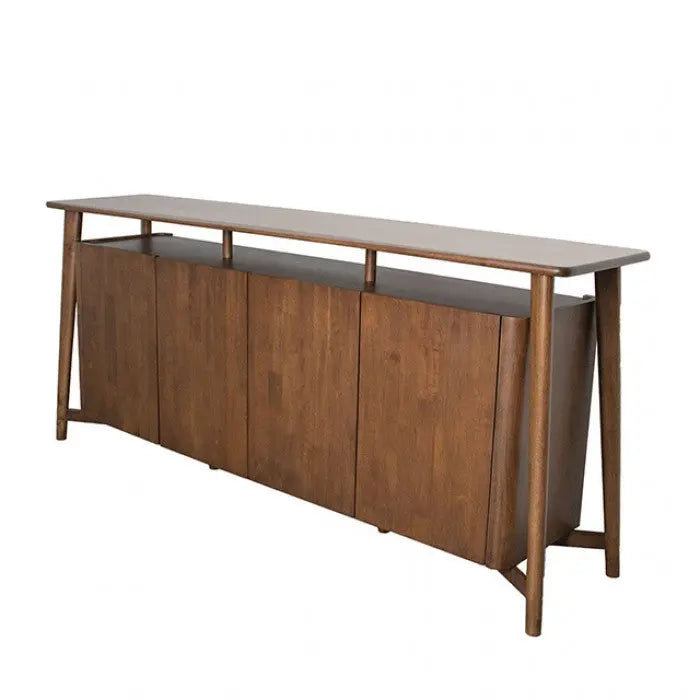 Oskar 4-Door Credenza – Rich Walnut Denmark Home