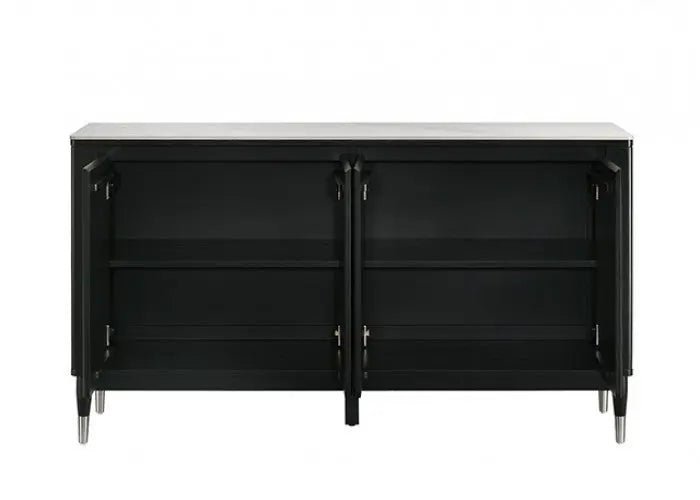 Mono Server – Black & White Sintered Stone Top Denmark Home