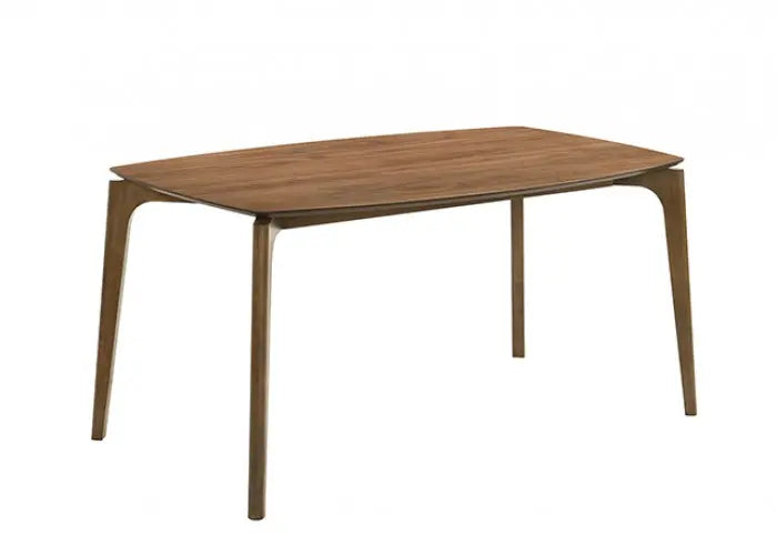 Soren Dining Table – Walnut Top with Curved Panel Back Chairs Denmark Home