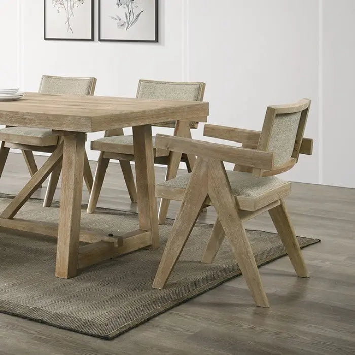 Loken Dining Table – Oak Top with Trestle Base Denmark Home