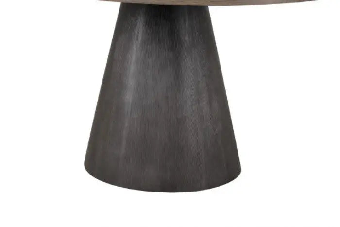 Stradaj 5-Piece Dining Set – Rustic Oak & Dark Walnut Denmark Home
