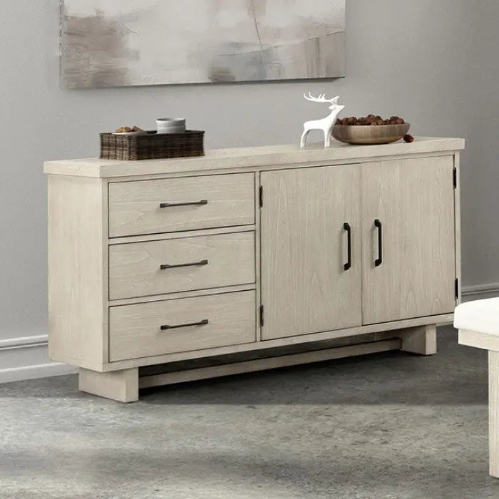 Hygra Sideboard – Natural Wood Modern Farmhouse Storage Denmark Home