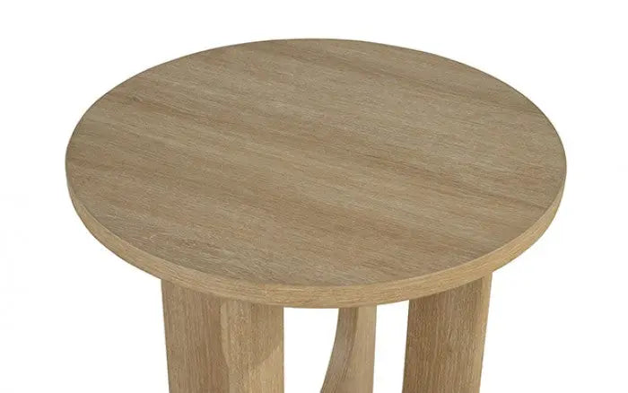 Vea 3-Piece Table Set – Natural with Cross-Arch Base Denmark Home
