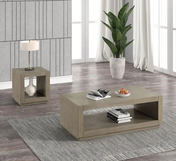 Solen Coffee Table – Natural Oak with Open Shelf Denmark Home