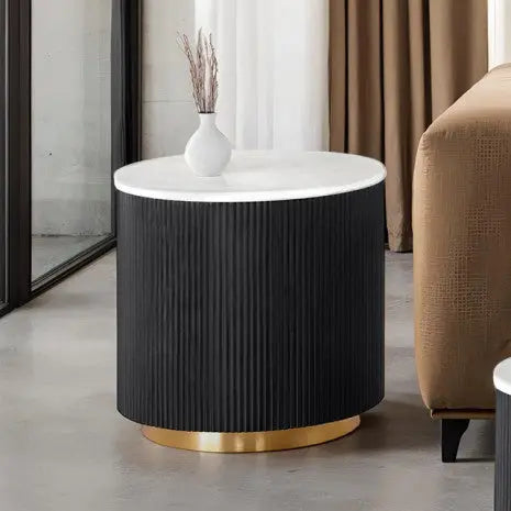 Valen Round Side Table Denmark Home
