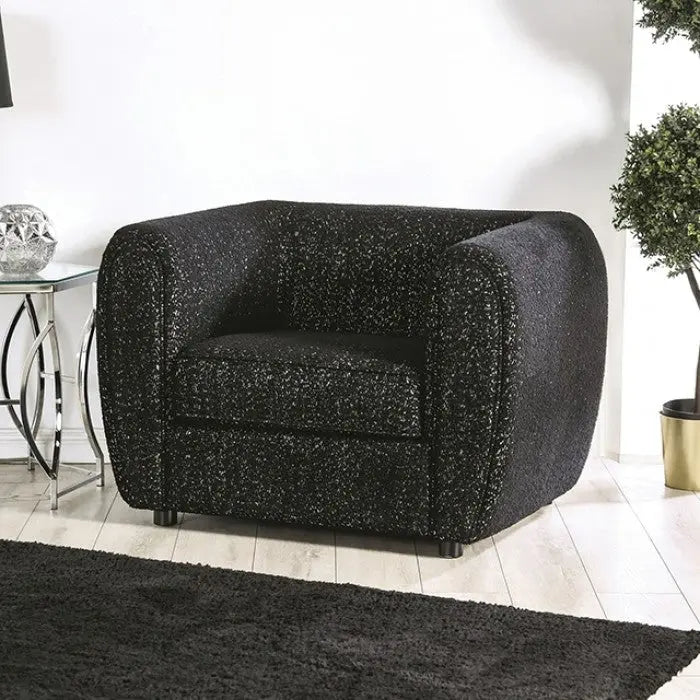 Fold Chair –Black Boucle Denmark Home