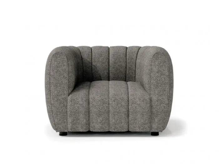 Marcellus Chair – Charcoal Gray Boucle Denmark Home