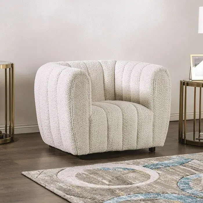 Marcellus Chair – Off-White Boucle Denmark Home