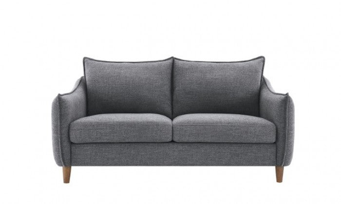 Elinor Loveseat –  Gray Chenille