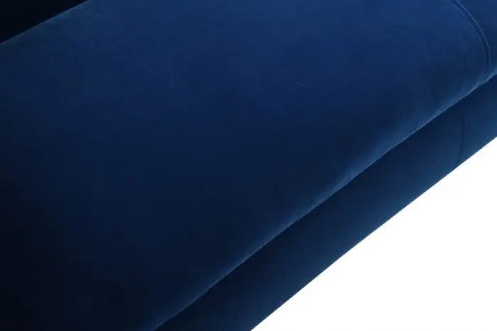 Ayla Sofa – Royal Blue Velvet Bench Seating Denmark Home