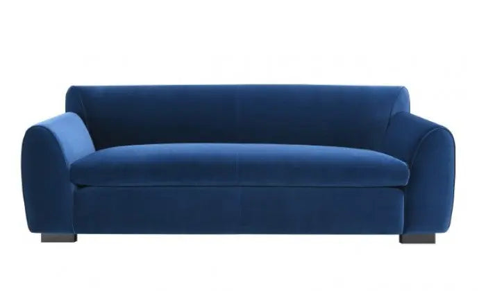 Ayla Sofa – Royal Blue Velvet Bench Seating Denmark Home