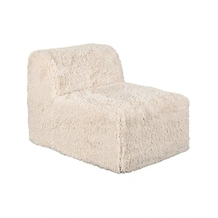 Riff  Daybed – Sand Faux Fur with Compressed Foam Denmark Home