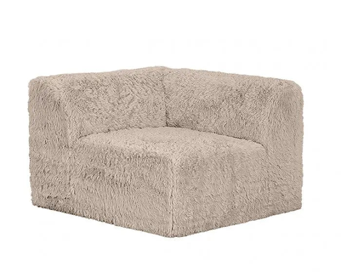 Riff Daybed – Taupe Faux Fur with Compressed Foam Denmark Home