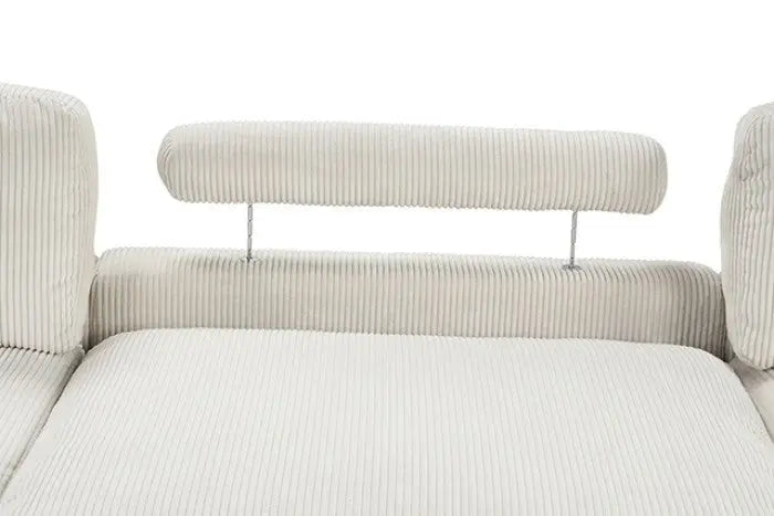 Fontaine Modular Sectional – Beige Corduroy (Section D Component) Denmark Home
