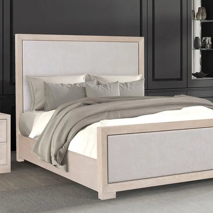 Axis 5-Piece Queen Bedroom Set – Tawny Oak (Modern Classic) Denmark Home