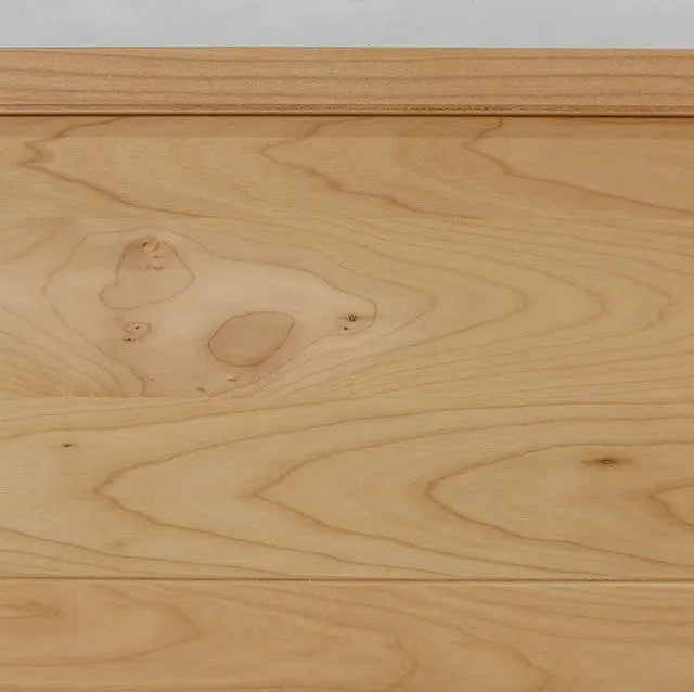 Skara Solid Wood Platform Bed – Light Oak, Mid-Century Modern Denmark Home
