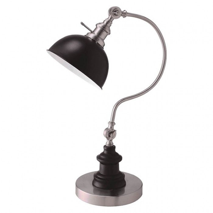 Weston Table Lamp – Stain Nickel Metal Denmark Home