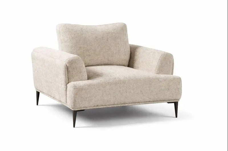 Modelina - Luxury Lounge Chair in Handsome Modern Stance Denmark Home