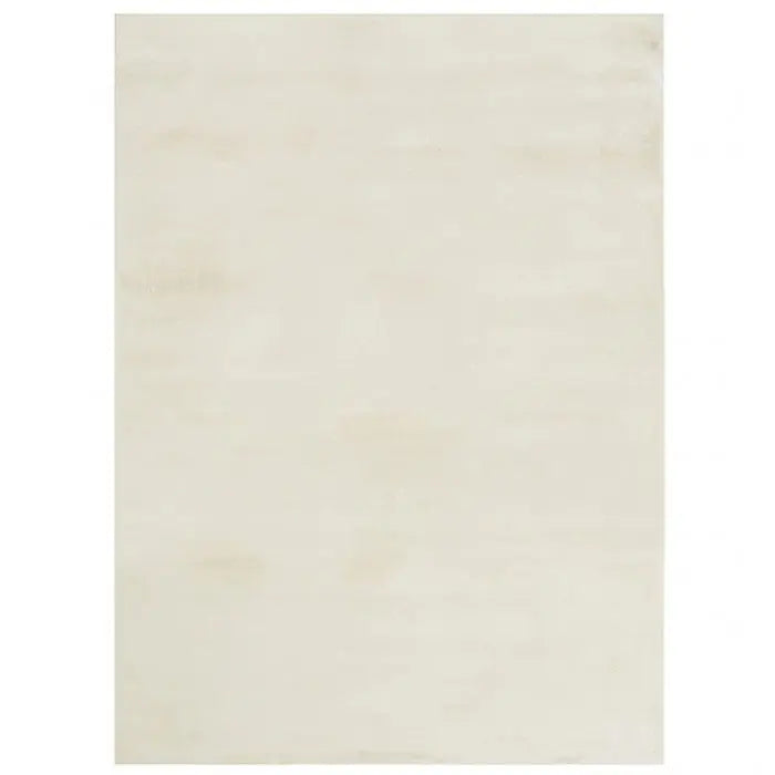 Manifest faux Rabbit Fur Area Rug – Tie-Dye Off-White Denmark Home