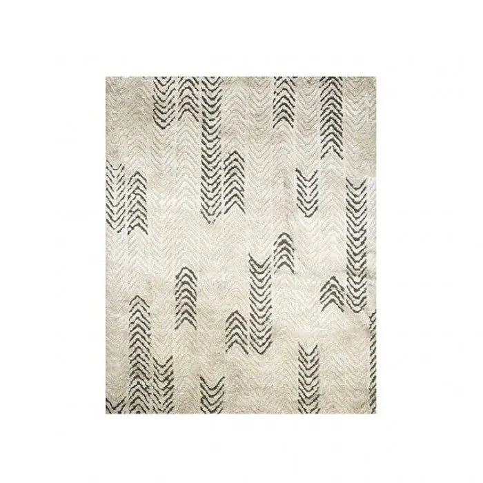 Foundry Contemporary Area Rug –  Beige Geometric Denmark Home