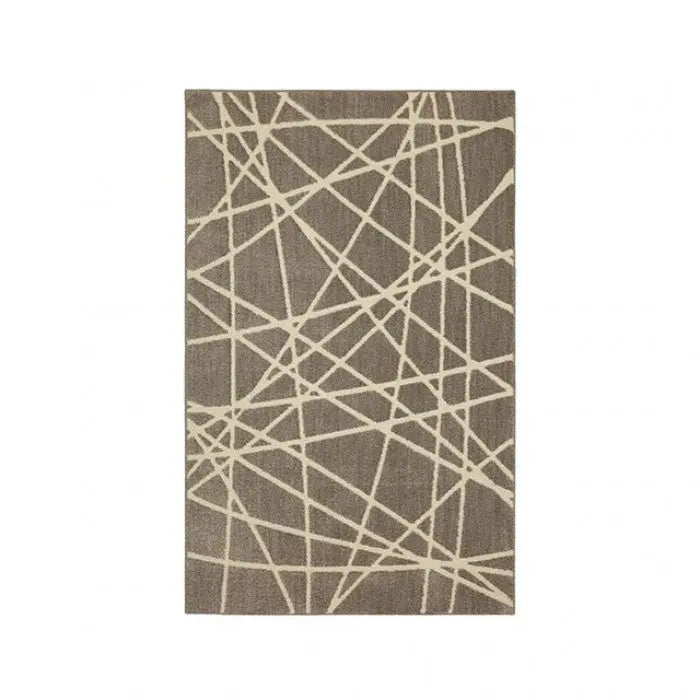 Linea Area Rug – Recycled Polyester, Gray Geometric Denmark Home