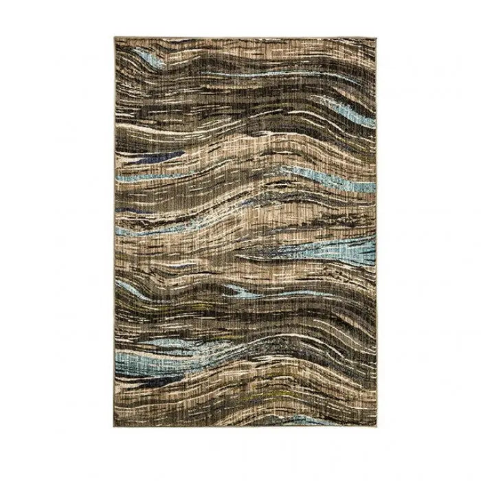 Arbor Contemporary Area Rug – Dark Brown Earth Tones Denmark Home
