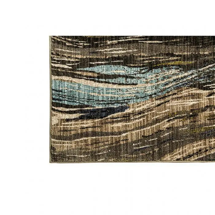 Arbor Contemporary Area Rug – Dark Brown Earth Tones Denmark Home